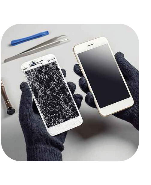 troca de carcaça de celulares